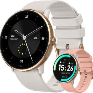 Smart Watch for Women Fitness Tracker: Make/Answer Call Smart Watches for Women Waterproof Digital Mens Watches Running Smartwatch Android Phone iPhone Samsung Compatible Heart Rate Monitor Step