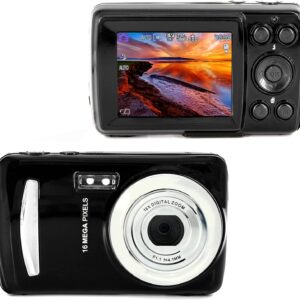 Acuvar 16MP Megapixel Compact Digital Camera and Video with 2.4" Screen and USB Cable