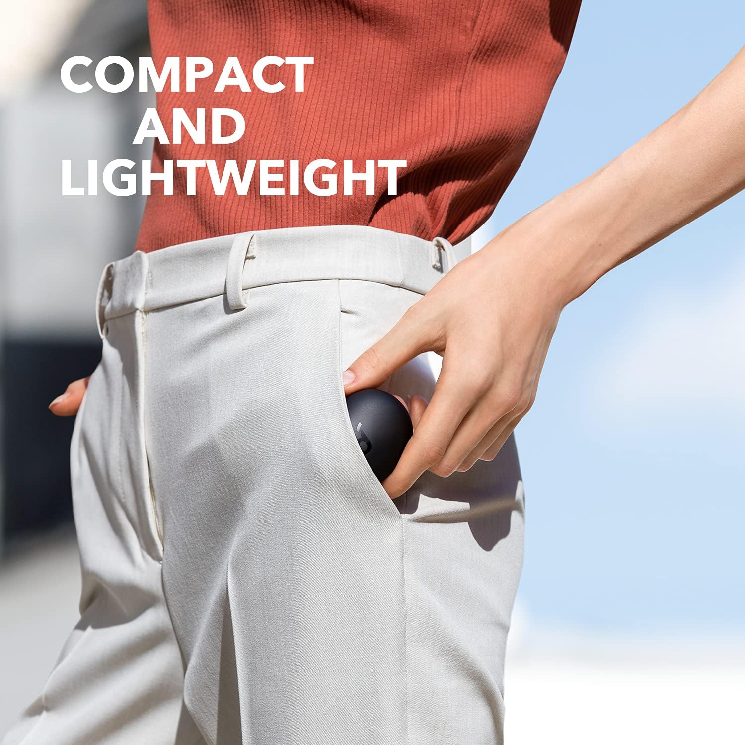 Soundcore Anker Life P2 Mini True Wireless Bluetooth 5.2 Earbuds Headphones, Black - Image 4