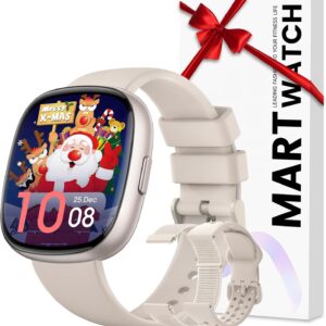 Smart Watches for Women Men Fitness: Fitness Tracker with Make/Recive Call 10-Day Battery Life Heart Rate SpO2 Sleep Monitor 120 Sport Mode 5ATM Waterproof Smartwatch for iOS Android Phones Christmas