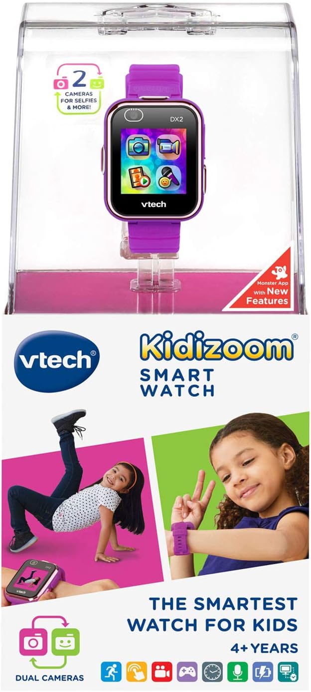 VTech KidiZoom Smartwatch DX2, Purple - Image 7