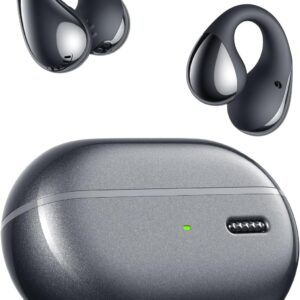 SoundPEATS PearlClip Pro Ear Ultra Open Ear Earbuds Wireless Headphones Bluetooth 5.4 Earphones Clip On Ear Buds with Mic, IPX5 Waterproof, 24 Hrs Play for Runing Cycling Fiteness
