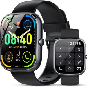 Smart Watch for Men Women (Answer/Make Calls), 1.91" HD Smartwatch with Heart Rate Monitor Sleep Monitor, IP68 Waterproof, 115+ Sports Activity Trackers with Pedometer, Fitness Watch for Android/iOS