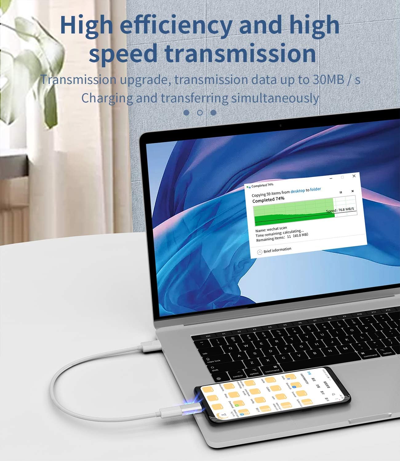 3Pack Lightning Female to USB-C Male Adapter, Type Charging for iPhone 11, iPad Pro, Samsung Galaxy S20, Note 10, LG V50, HTC U12, Nexus 5X, 6P, Pixel 4 - Universal Compatibility - Image 4