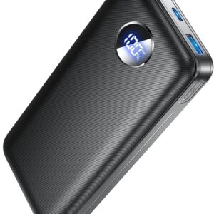 Portable Charger 40000mah Power Bank, USB-C (22.5W) Fast Charging Battery Pack Portable Phone Charger for iPhone 15/14/13 Series, Android Samsung Galaxy, for Travel Camping - Black