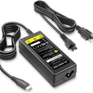 Universal Chromebook Charger 65W USB-C Charger Type C Port Adapter, for Thinkpad/Yoga, Dell, Chromebook 3100, Latitude 5420, Acer, Google Series Type C Chromebook Charger Fast Charging