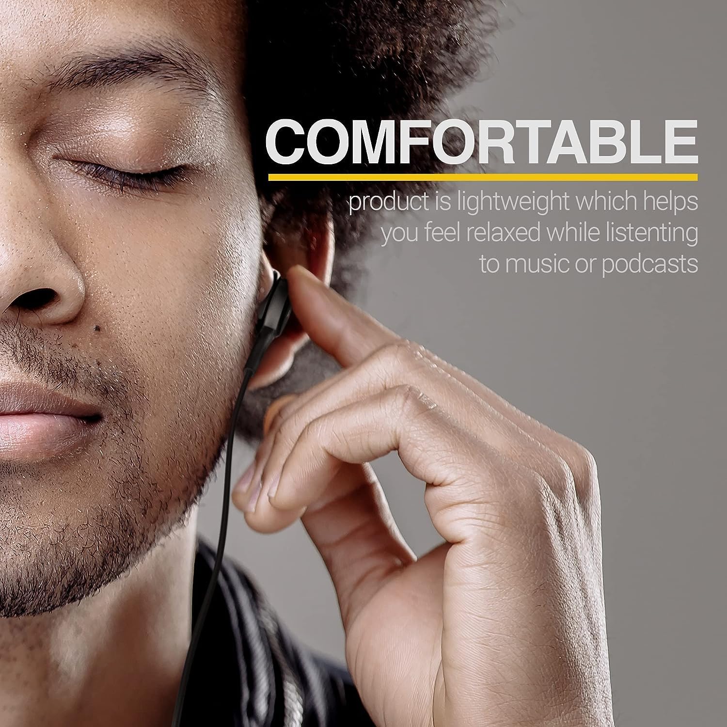 Samsung AKG Earbuds Stereo Headphones 3.5mm for Samsung Galaxy S10 S10e S9 S8 Plus A31 A71 Wired Earphones - Designed by AKG - with Microphone and Volume Buttons (Black) - Image 6