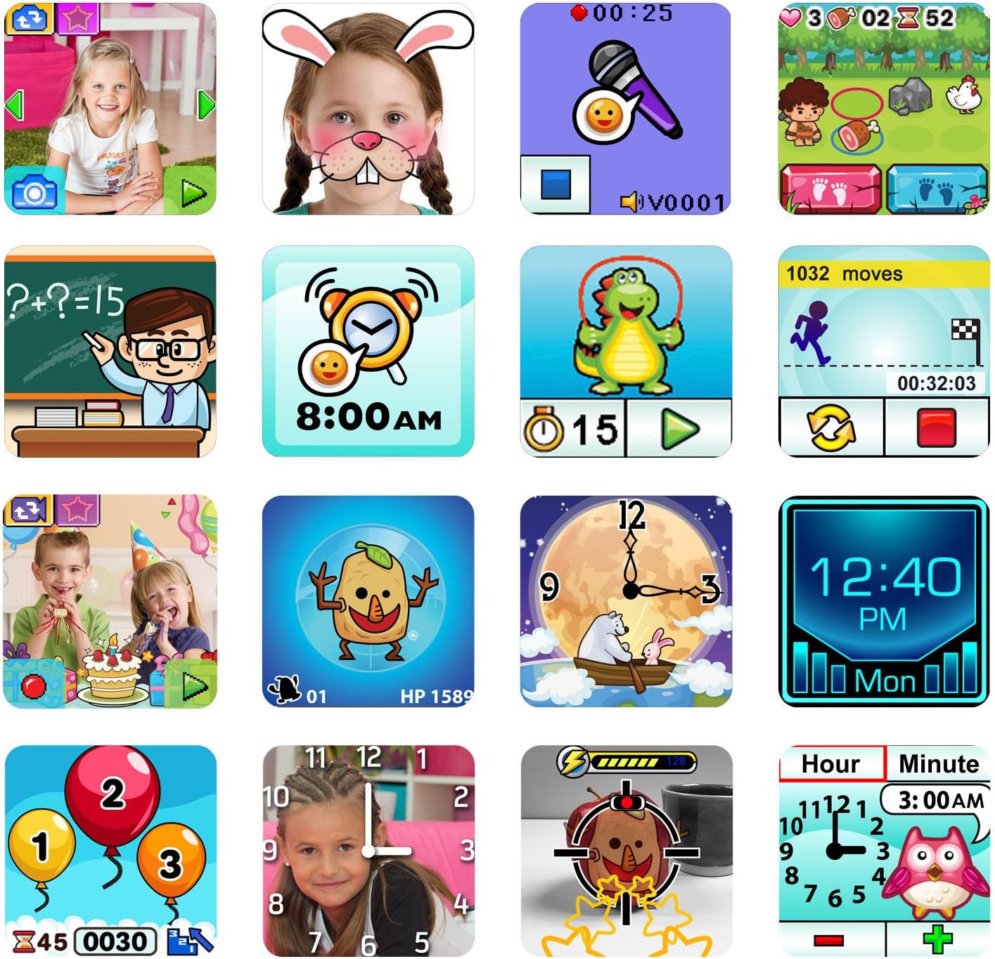 VTech KidiZoom Smartwatch DX2, Purple - Image 6