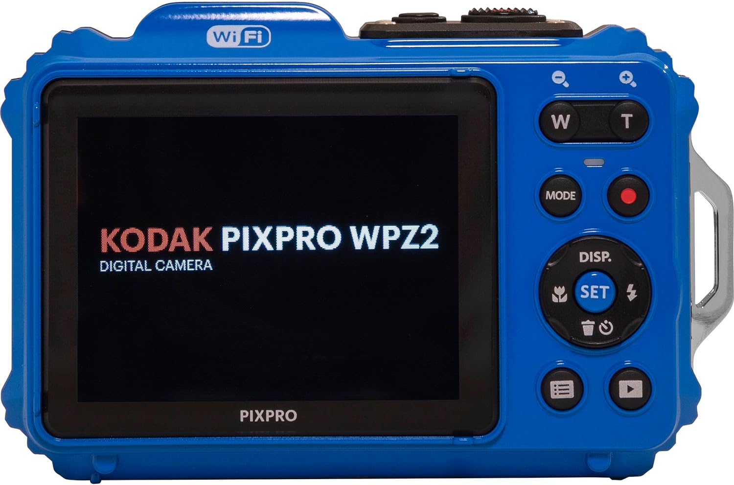 Kodak PIXPRO WPZ2 Rugged Waterproof Shockproof Digital Camera 16MP 4X Optical Zoom 1080P Full HD Video, 2.7" LCD (Blue), 32GB SD Card, Black Compact Camera Case, Floating Strap, Bundle (7 Items) - Image 6