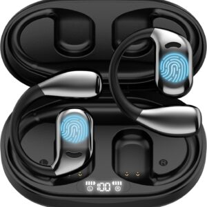 AI Language Translator Earbuds, OWS Real-Time 3-in-1 Translation Earbuds 144 Languages & Accents, Translation Device for Travel Business Learning, Black