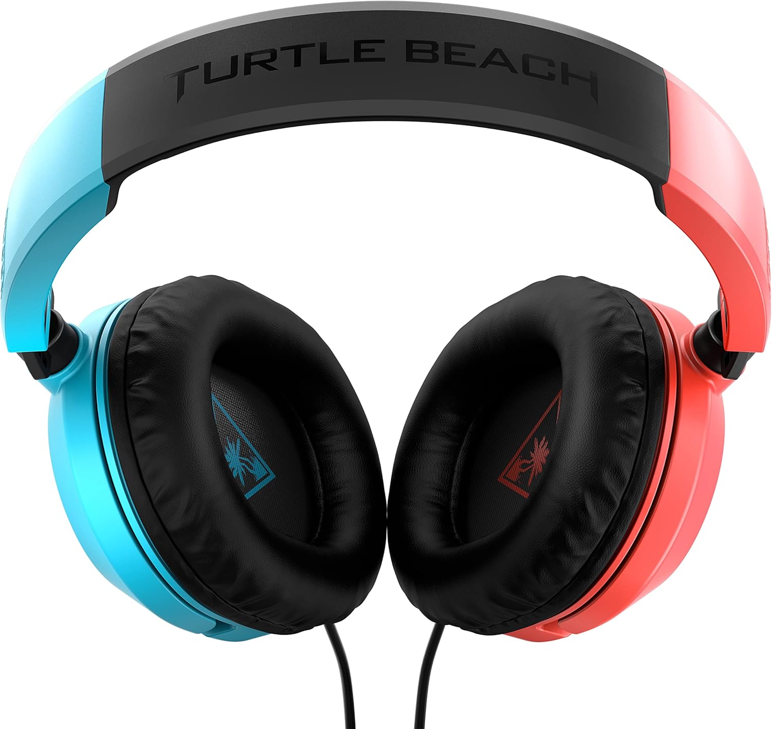 Turtle Beach Recon 50 Wired Gaming Headset – Nintendo Switch, Xbox Series X|S, Xbox One, PS5, PS4, PlayStation, Mobile & PC with 3.5mm – Removable Mic, 40mm Speakers, In-line Controls – Red/Blue - Image 9