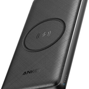 ANKER PowerCore III 10,000 mAh Wireless Portable Charger with Qi-Certified 10W Wireless Charging and 18W USB-C Quick Charge for iPhone 14/14 Plus/14 Pro/14 Pro Max, iPad, AirPods, and More