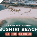 Bushiri Beach, Aruba — Beach Walking Videos of ALL Beaches of Aruba (4K, HDR, 3D Sound)