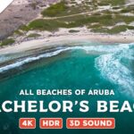 Bachelor’s Beach, Aruba — Beach Walking Videos of ALL Beaches of Aruba (4K, HDR, 3D Sound)